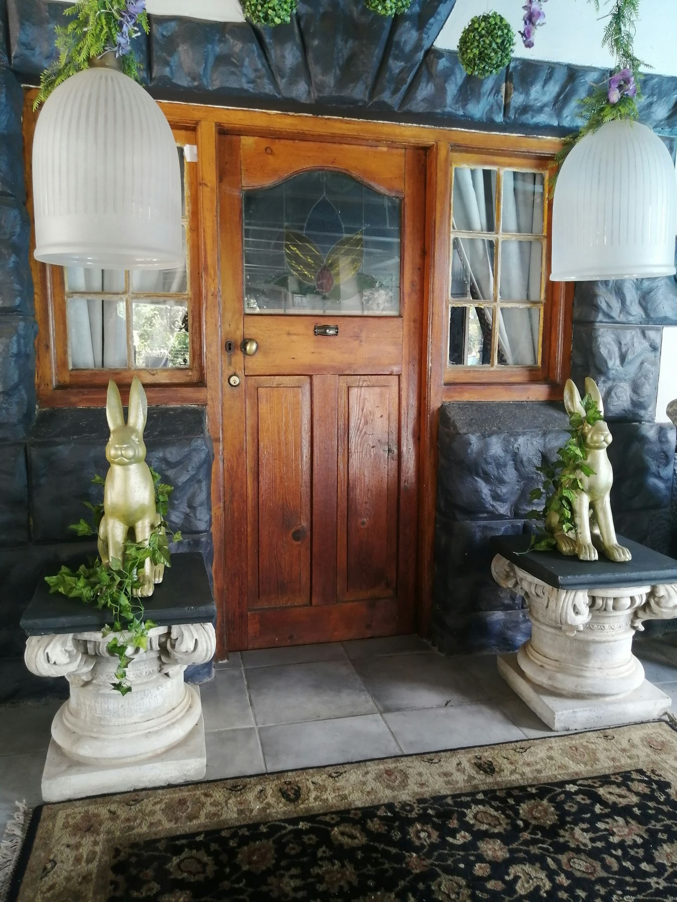 The front door
